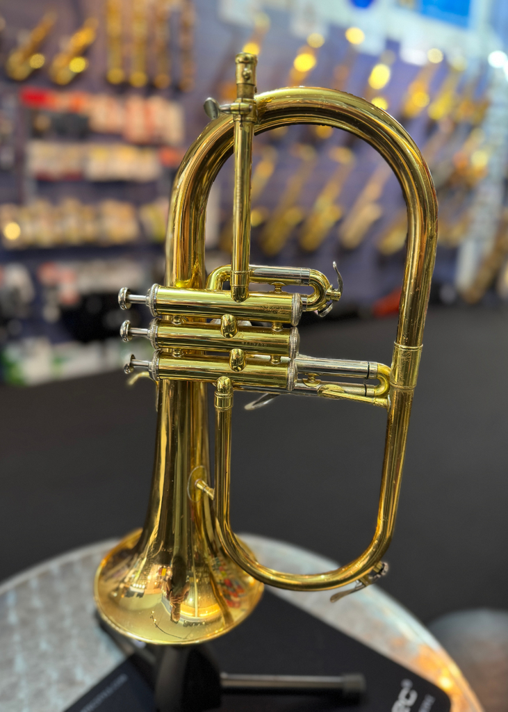 Consignment Jupiter JFH1100R Flugelhorn w/ Rose Brass Bell & 3rd Valve Trigger