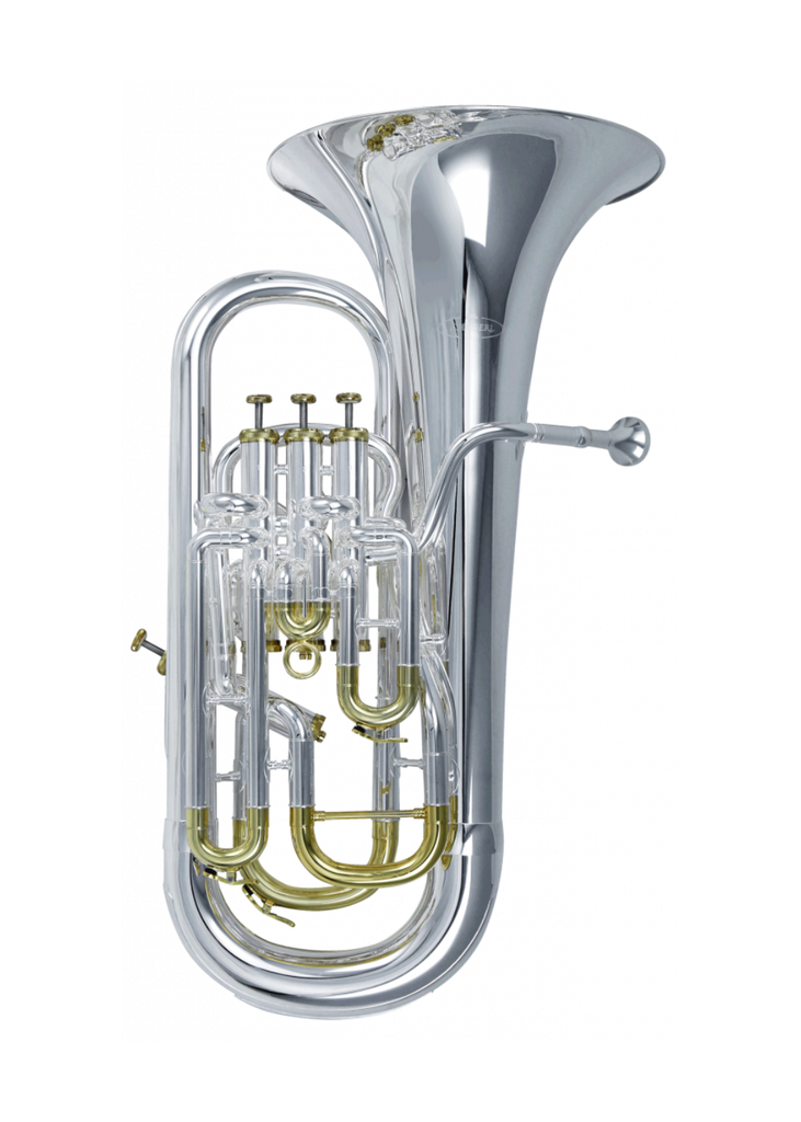 Schagerl 950S 3+1 Valve Compensating Euphonium - Silver Plated