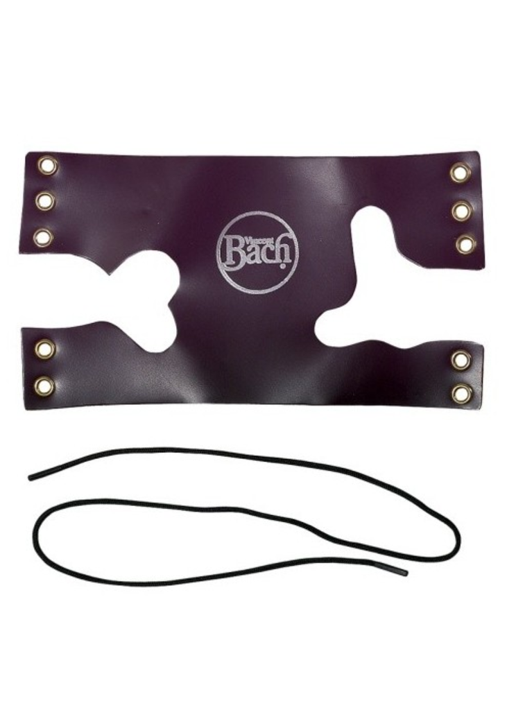 Bach Trumpet Valve Guard - Black Leather