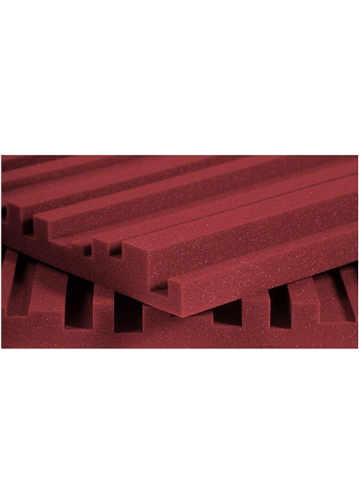 Auralex Acoustics Studiofoam Metro Panels 50x600x1200 12 Pack - Burgundy