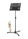 Hercules Orchestra Music Stand w/Perforated Folding Desk - BS311B