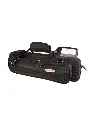 Protec Pro Pac - Slimline Flute Case - B & C Foot - Black - PB308