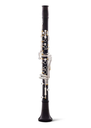 Backun Protege Bb Clarinet Grenadilla w/ Silver Keys and gold posts w Eb lever