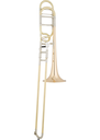 Eastman ETB828G Bb/F Trombone Gold Brass Bell