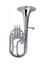 Schagerl 800 Eb Tenor Horn - Silver Plated