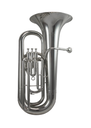 Schagerl 800S 3-Valve Compact 3/4 Eb Tuba - Silver Plated