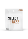 D’Addario Organic Jazz Select Unfiled Alto Saxophone Reeds - Pack of 3 
