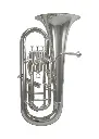 Schagerl 900S 3+1 Valve Euphonium - Silver Plated